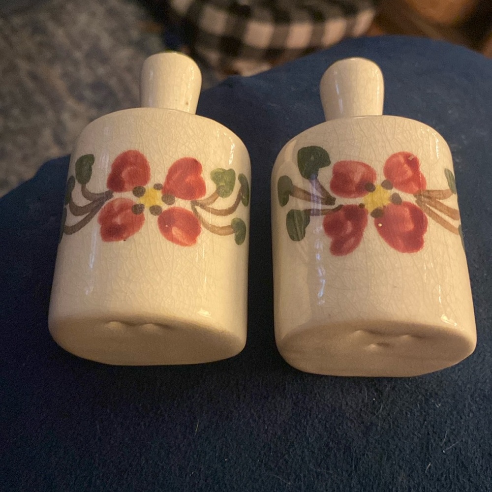 Vintage salt and pepper shakers